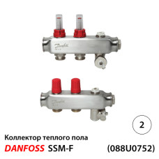 Колектор SSM 2+2, з витратомірами (088U0752)