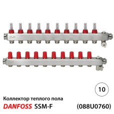 Колектор SSM 10+10, з витратомірами (088U0760)