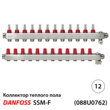 Колектор SSM 12+12, з витратомірами (088U0762)