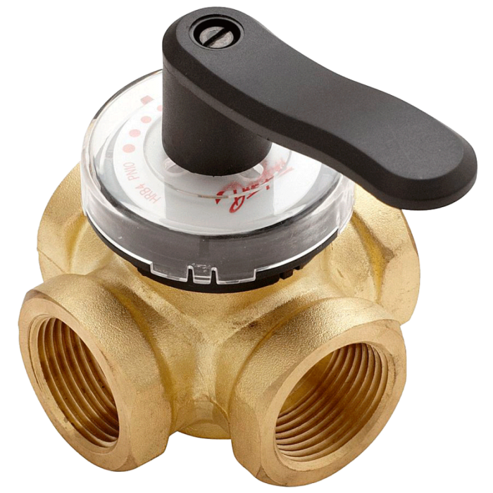 Danfoss HRB4 Чотирьохходовий регулюючий клапан DN 20 Rp 3/4