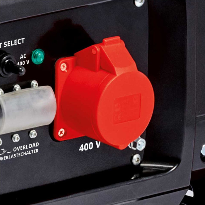Einhell Генератор бензиновий TC-PG 55/E5, 230В/380В, 3.6кВт (макс. 5.5кВт), електростарт, 25л, 83кг (4152562)