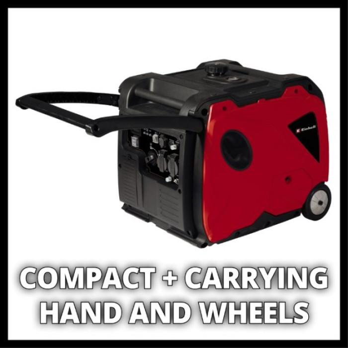 Einhell Генератор бензиновий TE-IG 3500 інверторний, 230В, 3.2кВт (макс. 3.3кВт) (4152620)
