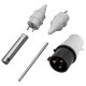 Neo Tools Генератор бензиновий 04-731, 6.0/6.5кВт, 1х12В та 2х230В (16А) та 1x230В(32А), бак 25л, 313г/кВтГ, 85 кг (04-731)