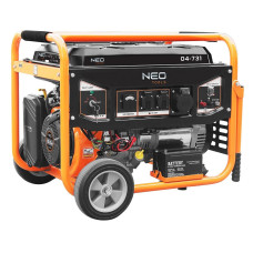 Neo Tools Генератор бензиновий 04-731, 6.0/6.5кВт, 1х12В та 2х230В (16А) та 1x230В(32А), бак 25л, 313г/кВтГ, 85 кг (04-731)