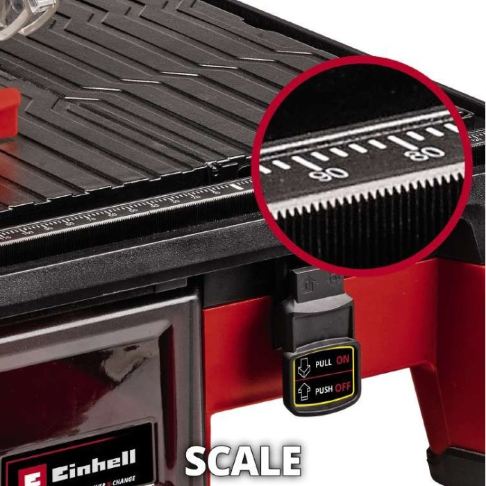 Einhell Плиткоріз акум TE-TC 18/115 Li - Solo, 18В, PXC, 3800 об/хв, диск 115х22.2 мм, різ 24 мм (4301190)