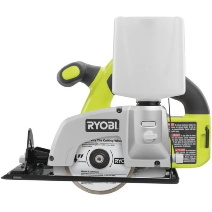 Ryobi Плиткоріз акумуляторний LTS180M 18В One+ диск 102мм глибина різу 22мм мокрий різ 2.3кг без АКБ та ЗП (5133000154)