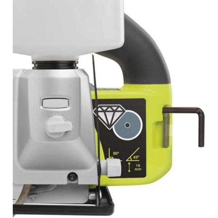 Ryobi Плиткоріз акумуляторний LTS180M 18В One+ диск 102мм глибина різу 22мм мокрий різ 2.3кг без АКБ та ЗП (5133000154)