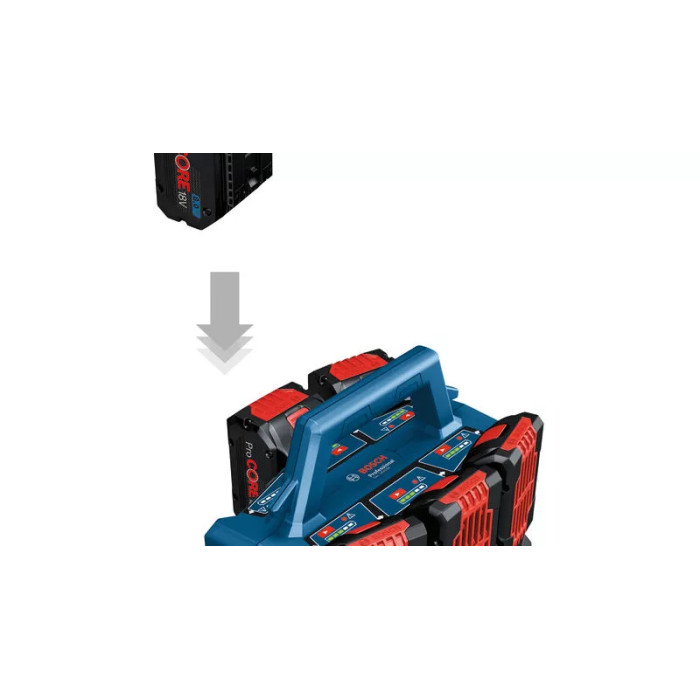 Зарядний пристрій Bosch GAL 18V6-80, 14.4/18В, 1.8кг (1600A01U9L)