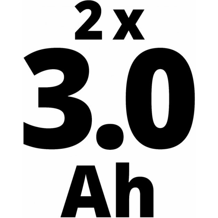 Набір акумулятор та зарядний пристрій Starter-Kit Einhell Power-X-Change 18В 2х3.0 Ah (4512098)