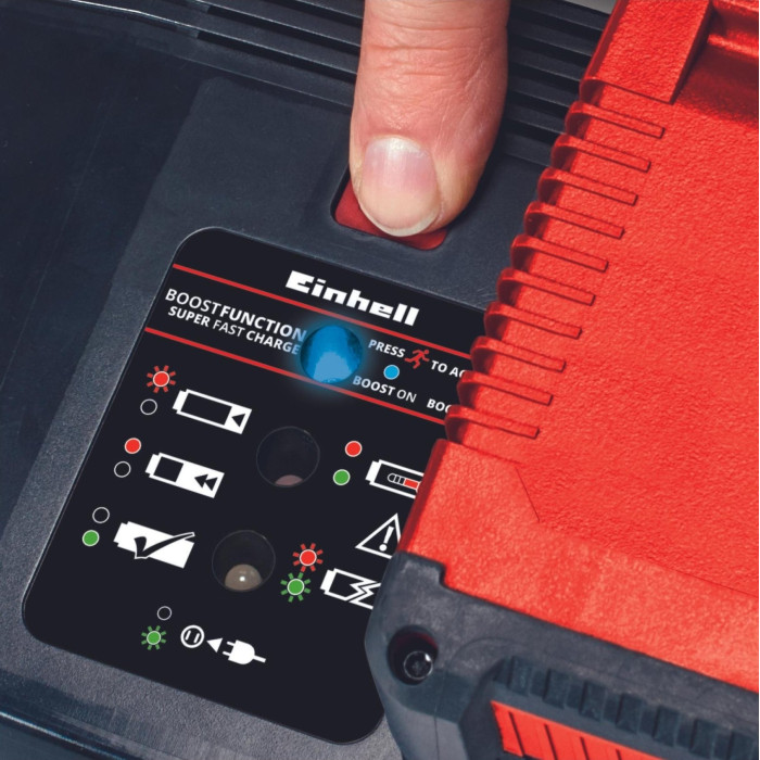 Прискорений зарядний пристрій Einhell PXC Boostcharger 8A (4512155)