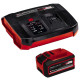 Набір Einhell PXC-Starter-Kit 18V 4-6Ah & 6A Boostcharger (4512143)