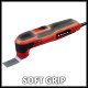 Einhell Багатофункціональний інструмент TC-MG 250 CE, 250Вт, 11000-20000об•хв, набір насадок, 1.02кг (4465185)