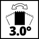 Einhell Багатофункціональний інструмент TC-MG 250 CE, 250Вт, 11000-20000об•хв, набір насадок, 1.02кг (4465185)