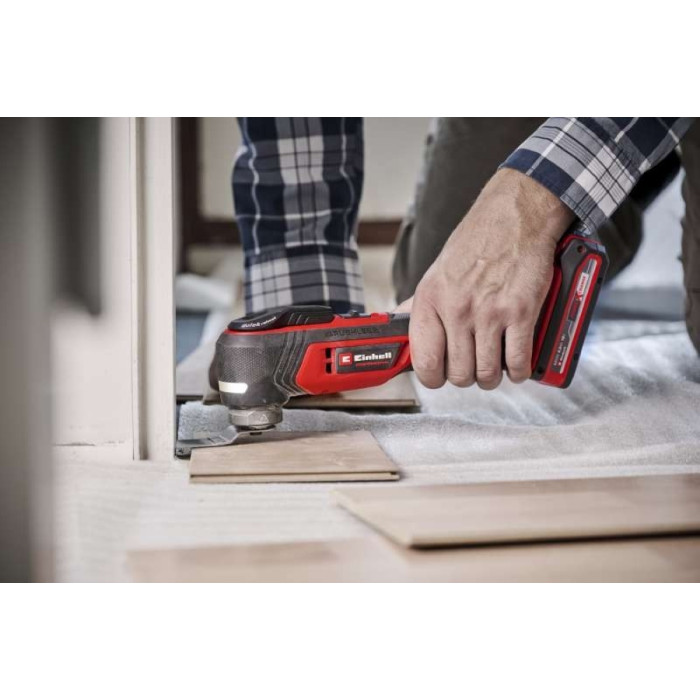 Einhell Багатофункціональний інструмент акумуляторний TP-MG 18 Li BL - Solo PXC 18В 11000-20000кол·хв кут коливань 3.2° 1.08 кг без АКБ і ЗП (4465190)
