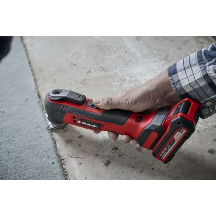 Einhell Багатофункціональний інструмент акумуляторний TP-MG 18 Li BL - Solo PXC 18В 11000-20000кол·хв кут коливань 3.2° 1.08 кг без АКБ і ЗП (4465190)