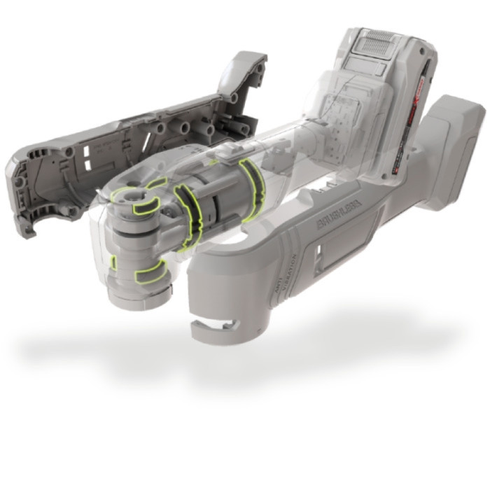 Einhell Багатофункціональний інструмент акумуляторний TP-MG 18 Li BL - Solo PXC 18В 11000-20000кол·хв кут коливань 3.2° 1.08 кг без АКБ і ЗП (4465190)