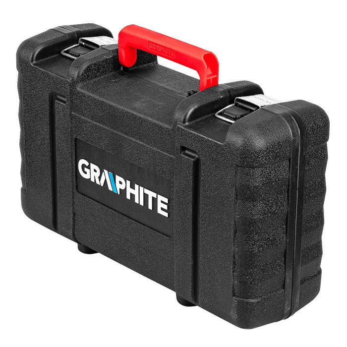Шліфмашина шліфувально-гравірувальна GRAPHITE 250Вт 15000-21000об·хв 1.35кг кейс (59G023)