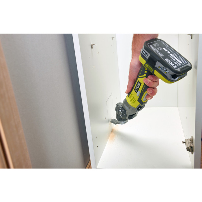 Ryobi Багатофункціональний інструмент R18MT-0 18В ONE+ 10000-20000об·хв 1кг без АКБ та ЗП (5133002466)