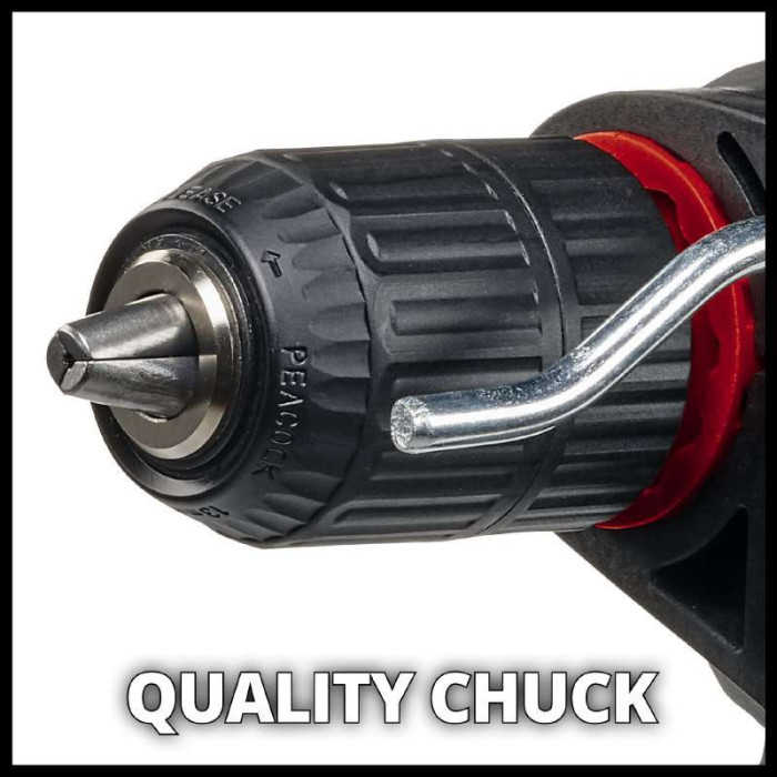 Einhell Дриль ударна TC-ID 720/1 E, 720 Вт, 1.5-13 мм, 44800 уд/хв, 1.92 кг (4259848)