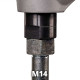Einhell Міксер будівельний акумуляторний TP-MX 18-2LI BL - Solo, PXC, 18В, 450/720об•хв, М14, 60Нм, безщітковий, 5.11кг, без АКБ і ЗП (4258770)