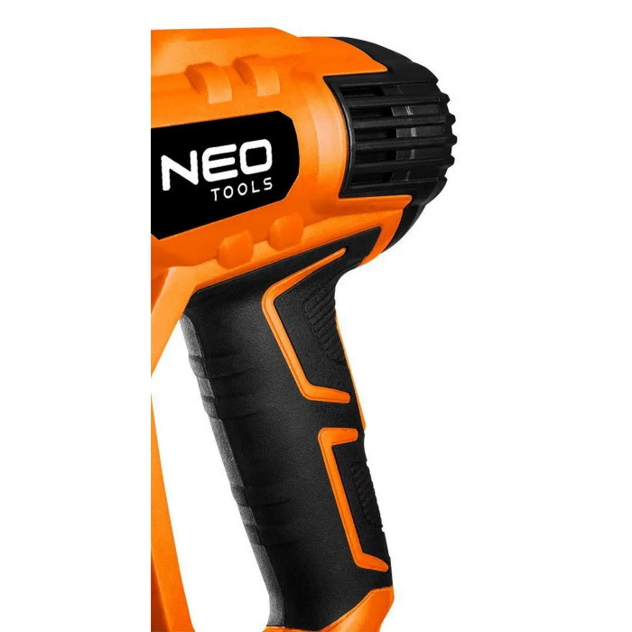 Фен будівельний Neo Tools 2000Вт 70-600°C 300/500л·хв 0.77кг (04-710)