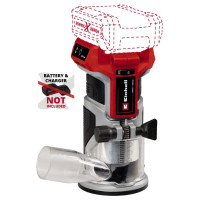 Einhell Фрезер кромковий TP-ET 18 Li BL - Solo акум., PXC, 18В, 6/8 мм, 10000-30000 об/хв (4350412)