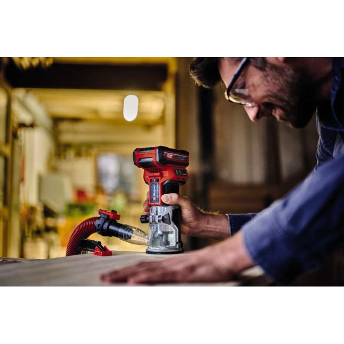Einhell Фрезер кромковий TP-ET 18 Li BL - Solo акум., PXC, 18В, 6/8 мм, 10000-30000 об/хв (4350412)