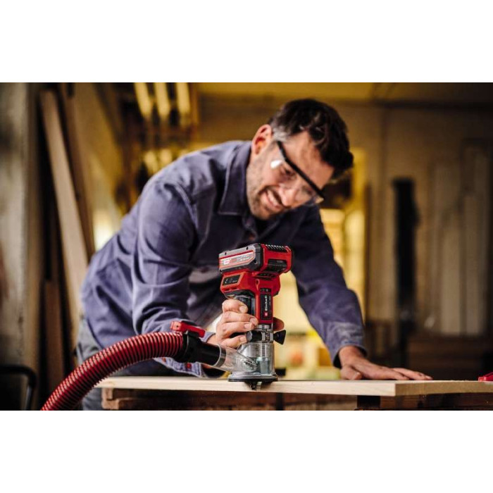 Einhell Фрезер кромковий TP-ET 18 Li BL - Solo акум., PXC, 18В, 6/8 мм, 10000-30000 об/хв (4350412)