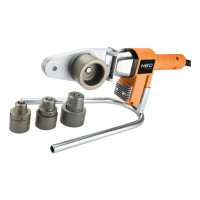 Neo Tools Паяльник для пластикових труб, 650 Вт, 4 насадки, PTFE-покриттяб, 260°С, 4,4кг, кейс (21-001)