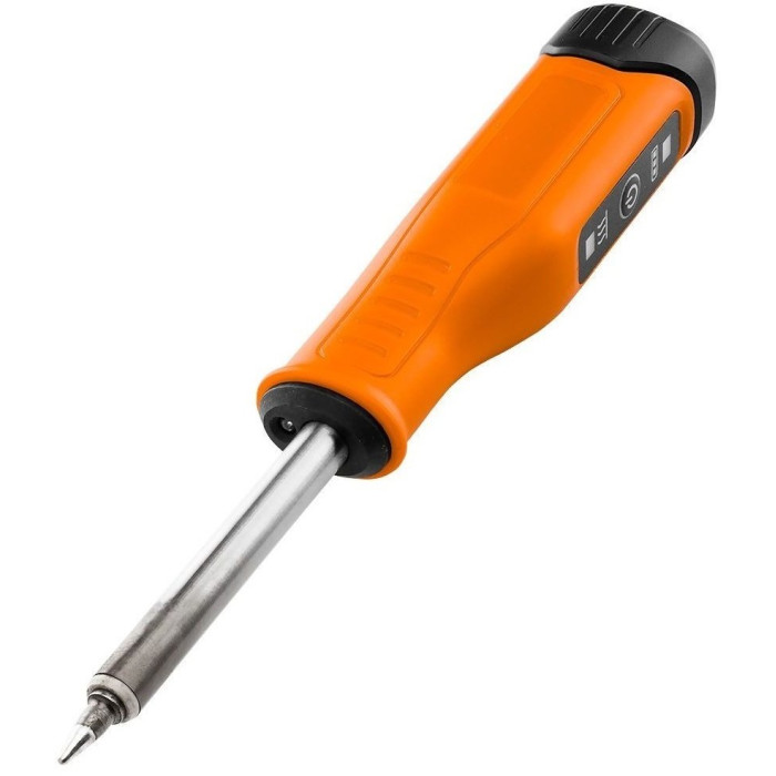Паяльник акумуляторний Neo Tools 450°С 4В 2.5А·год світлодіодна підсвітка (19-250)