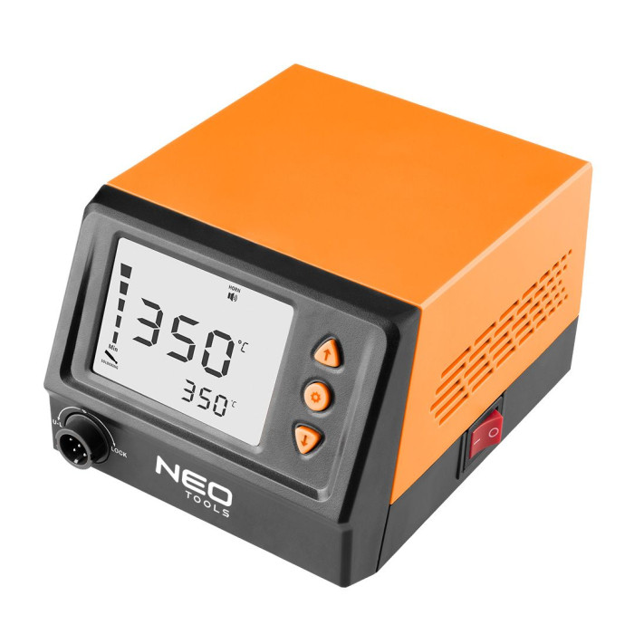 Паяльна станція Neo Tools SL1 60Вт 180-450 °С РК-дисплей ESD захист автоматичне відключення (19-200)