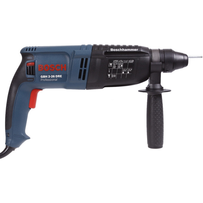 Перфоратор Bosch GBH 2-26 DRE SDS-plus 800Вт 2.7Дж 2.8кг L-кейс (0611253708)