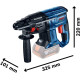 Bosch Набір інструменту Professional перфоратор GBH 180-LI + дриль-шуруповерт GSR 180-LI (0615990M31)
