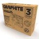 Перфоратор акумуляторний GRAPHITE Energy+ SDS-plus 18В 2.2Дж 2.26кг без АКБ та ЗП (58G027)