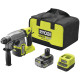 Ryobi Перфоратор акумуляторний RSDS18X-1C40S SDS-plus ONE+ 18В НР акб 1х4А·год 4Дж 3.2кг 4 режими (5133005383)
