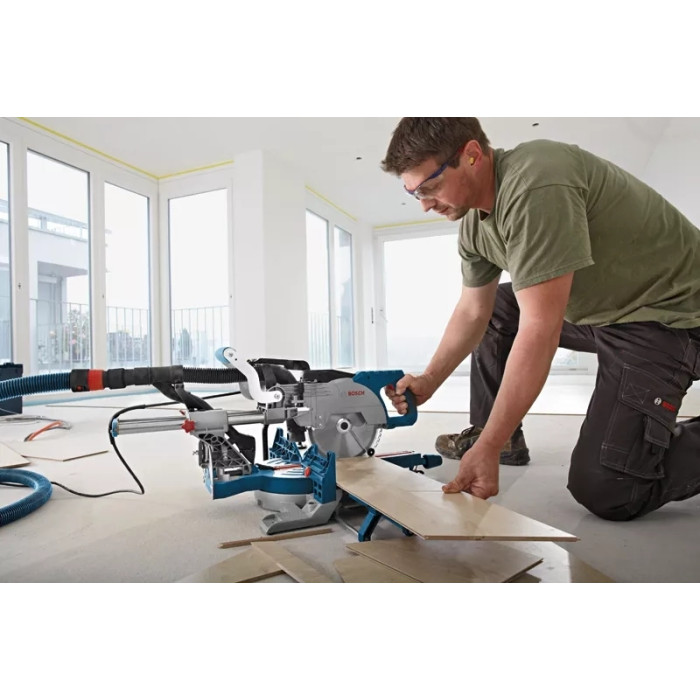 Пила торцювальна Bosch Professional GCM 8 SJL 1600Вт диск 216мм 17.3кг (0601B19100)