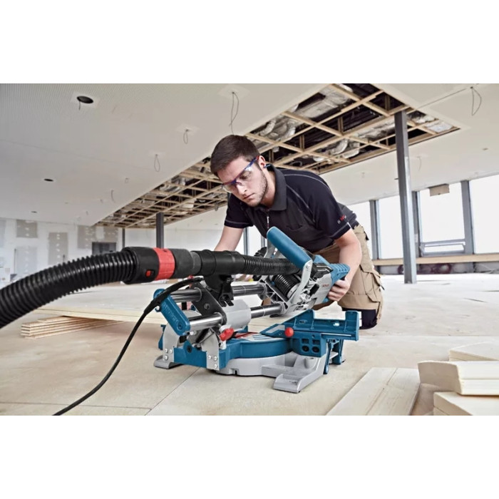 Пила торцювальна Bosch Professional GCM 8 SJL 1600Вт диск 216мм 17.3кг (0601B19100)