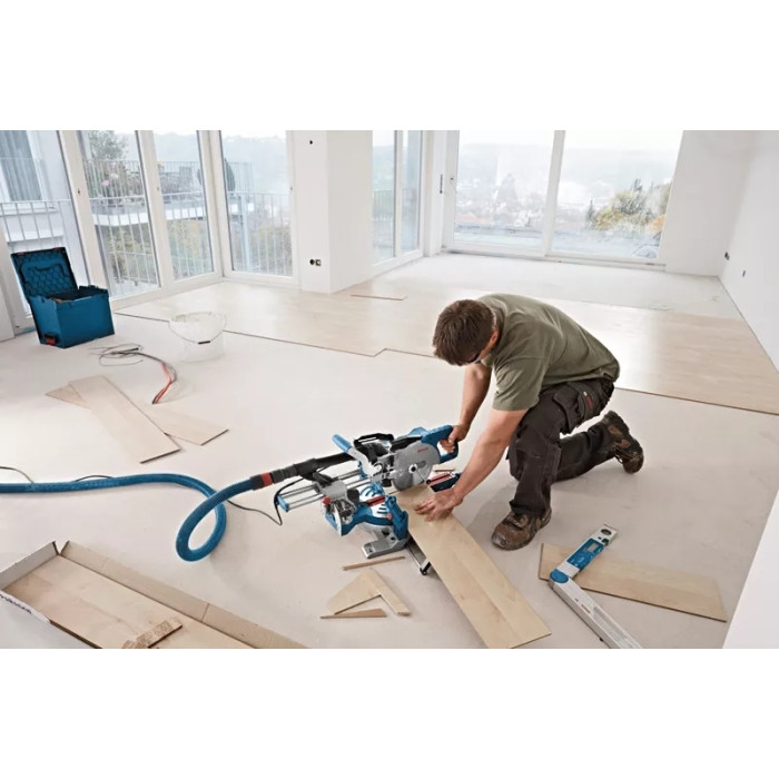 Пила торцювальна Bosch Professional GCM 8 SJL 1600Вт диск 216мм 17.3кг (0601B19100)