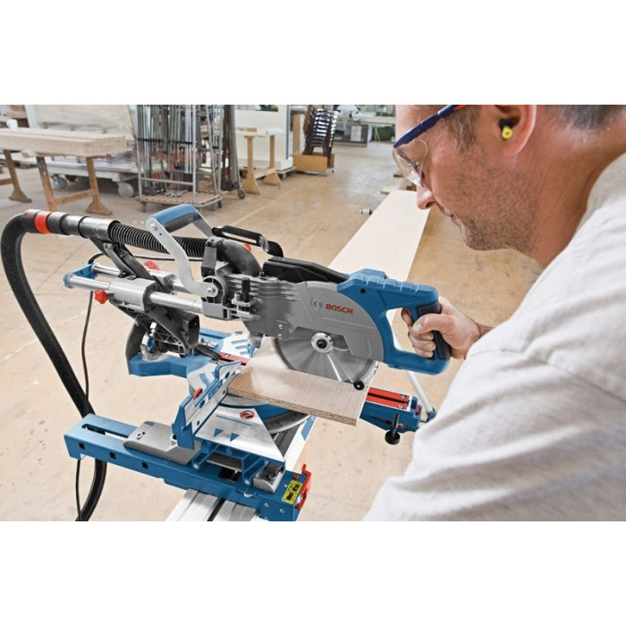 Пила торцювальна Bosch Professional GCM 8 SJL 1600Вт диск 216мм 17.3кг (0601B19100)