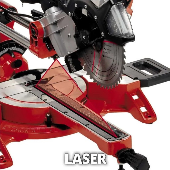 Пила торцювальна Einhell TC-SM 2534/1 Dual New (4300395)