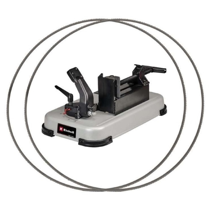 Einhell Пила стрічкова акумуляторна TE-MB 18/127 ULI - Solo, PXC 18В, 120м•хв, 115/127мм, 2 стрічки по металу 1141х13х0.65мм, LED, 12.66кг, без АКБ і ЗП (4504215)