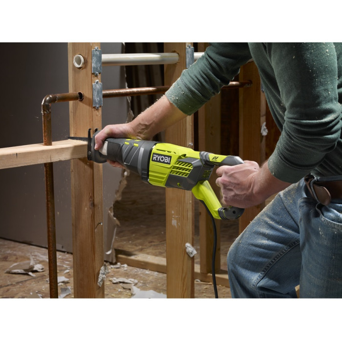Ryobi Пилка шабельна RRS1200-K, 1200Вт, 0-3000 рух/хв, хід 30мм, 5.25кг (5133002472)