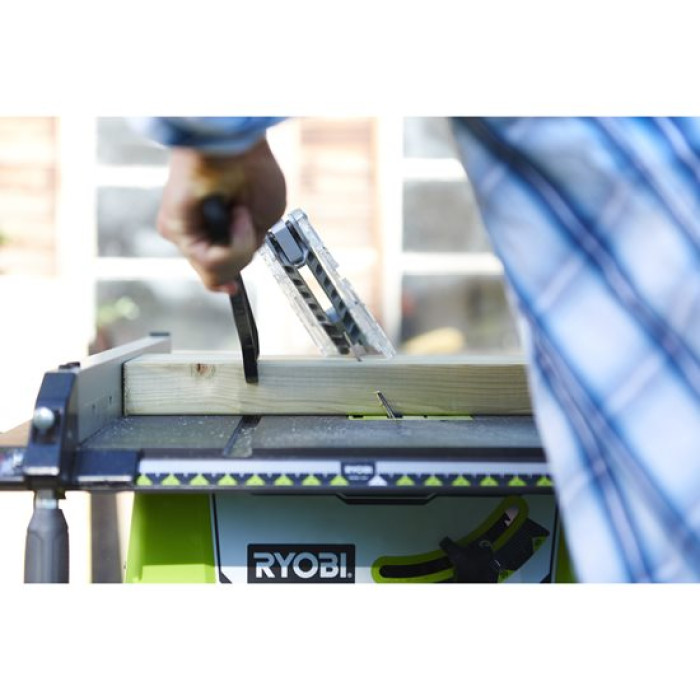 Ryobi Пиляльний верстат RTS1800EF-G 1800Вт настільна 254мм зі станиною и транспорт.колесами (5133002025)