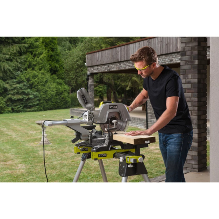 Ryobi Пила торцювальна EMS305RG 2200Вт 305мм, 5000 об/хв, лазер (5133002861)
