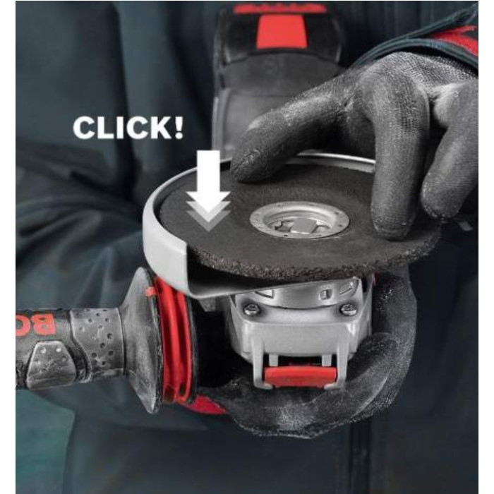 Угловая шлифмашина (болгарка) Bosch GWS 13-125 S X-LOCK , 125мм, 1300Вт, 2800-11500 об/мин (06017B6002)