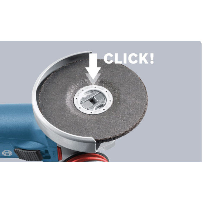 Угловая шлифмашина (болгарка) Bosch GWS 13-125 S X-LOCK , 125мм, 1300Вт, 2800-11500 об/мин (06017B6002)
