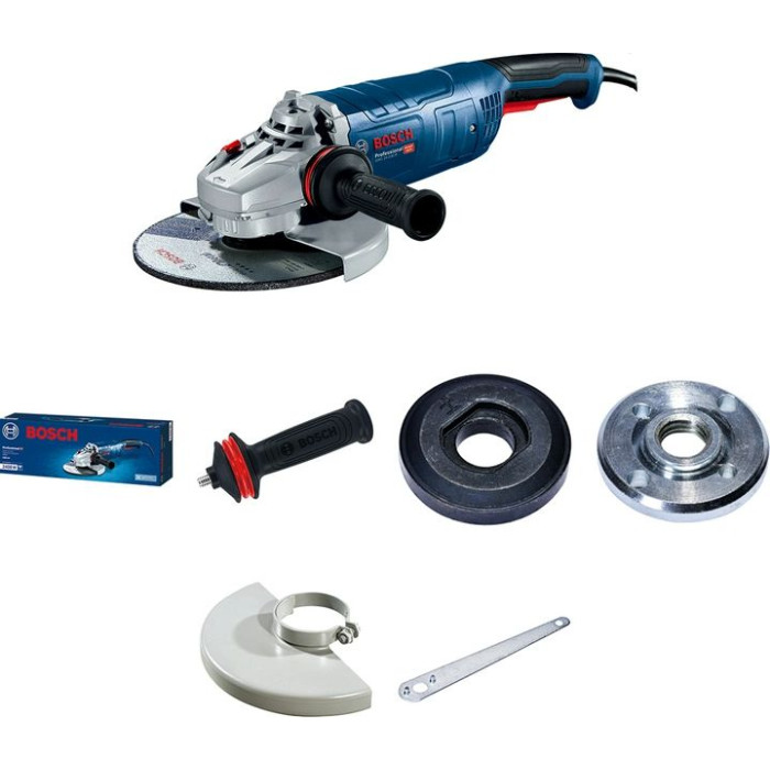 Шліфмашина кутова Bosch GWS 24-230 P 230мм 2400Вт 8500об·хв 5.7кг (06018C3100)