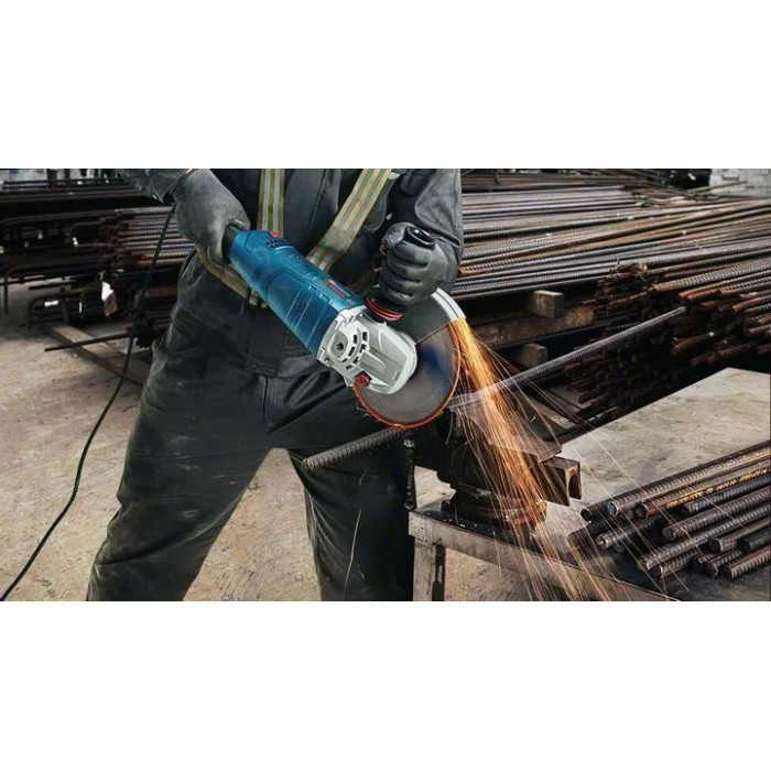 Шліфмашина кутова Bosch GWS 24-230 P 230мм 2400Вт 8500об·хв 5.7кг (06018C3100)