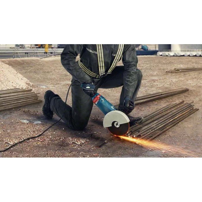 Шліфмашина кутова Bosch GWS 24-230 P 230мм 2400Вт 8500об·хв 5.7кг (06018C3100)
