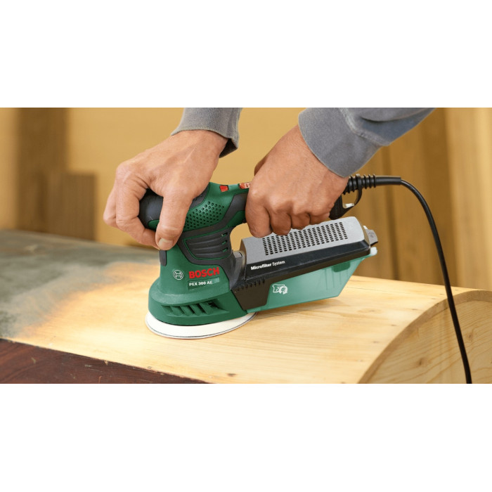 Bosch Шліфмашина ексцентрикова PEX 300 AE 200Вт 125мм 4000-24000об·хв 1.5кг (06033A3000)
